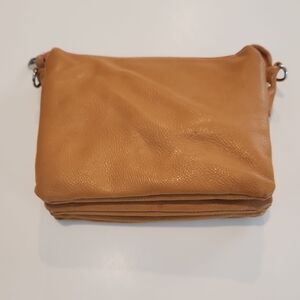 COLAB Elegant Tan Crossbody Bag
